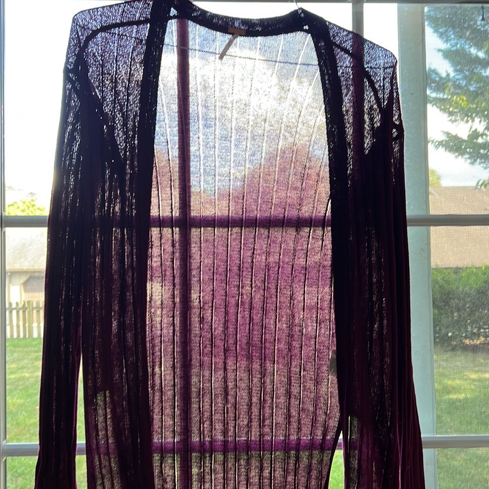 Free People Duster Sweater - XS